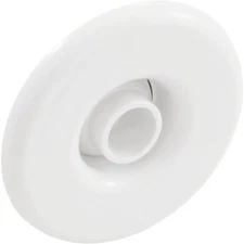 Hydro Air Escutcheon BWG/HAI Slimline Smooth w/Dir Eyeball, White 10-3955wht