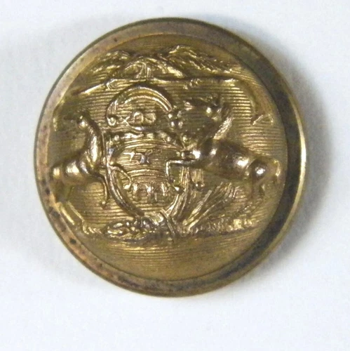 Bb Tice PA 203A2 PENNSYLVANIA MILITIA Civil War UNIFORM BUTTON 23mm.