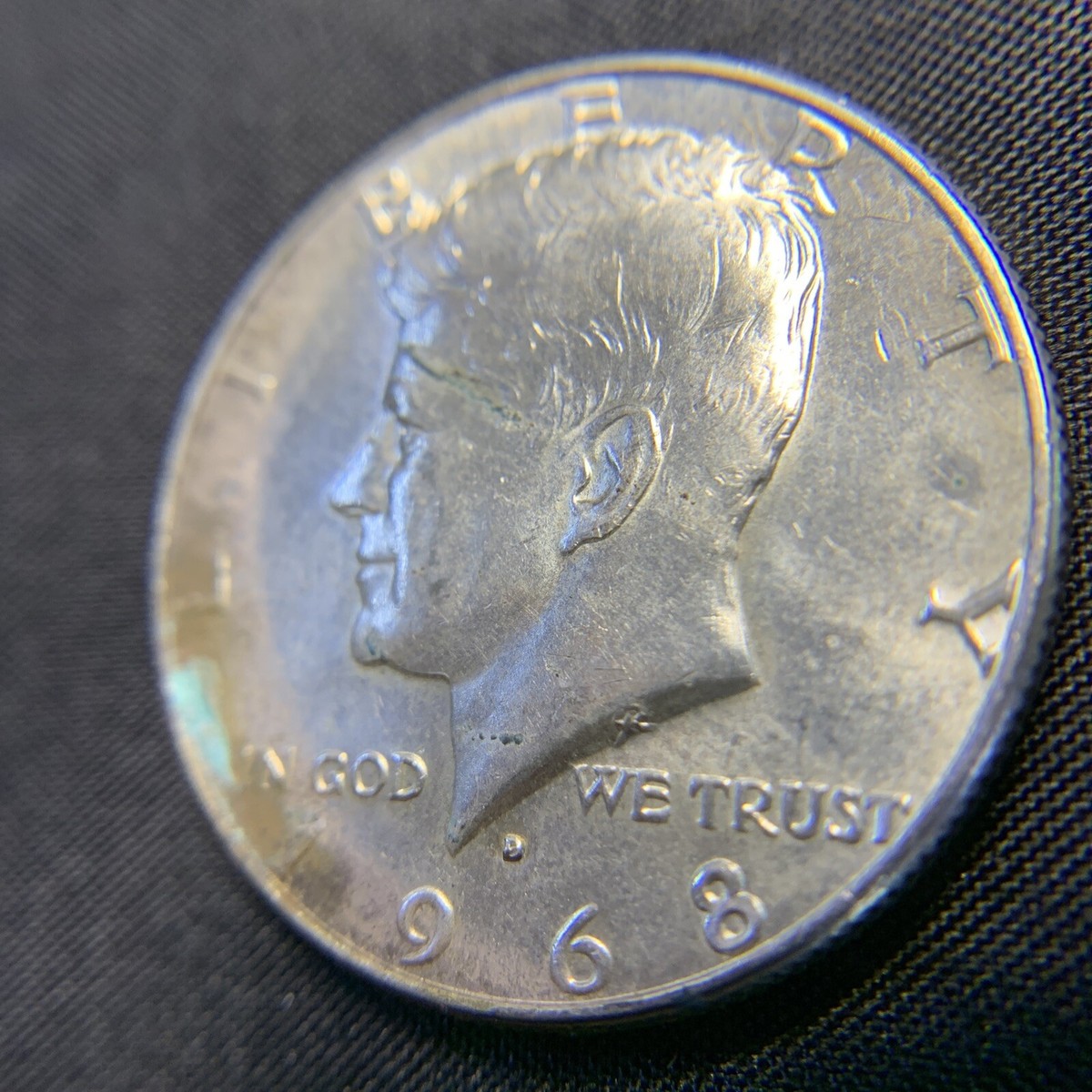 40% Silver-1968 “D” US Kennedy Half Dollar 50c Fifty Cent Coin! | eBay