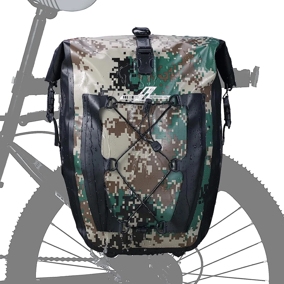 Новый CBRSPORTS велосипед корзины сумка водонепроницаемый велосипед задний багажник сумка 27L цвет камуфляж - Изображение 2 из 4