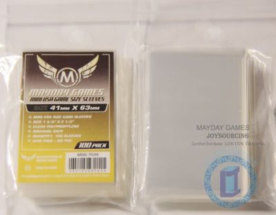 Mayday Games - Mini USA Sleeves 41mm x 63mm Yellow (100)