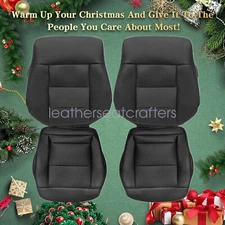 Black For 2010-2016 Mercedes-Benz E350 Front Top or Bottom Seat Cover - New