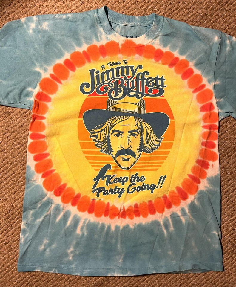 Jimmy Buffett Official Tshirt Size XL Hollywood Bowl Keep The Party