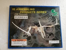 NIB IQ Assembling Products Series ~ D306 PTERANODON 3D Wood Model  Educational 
