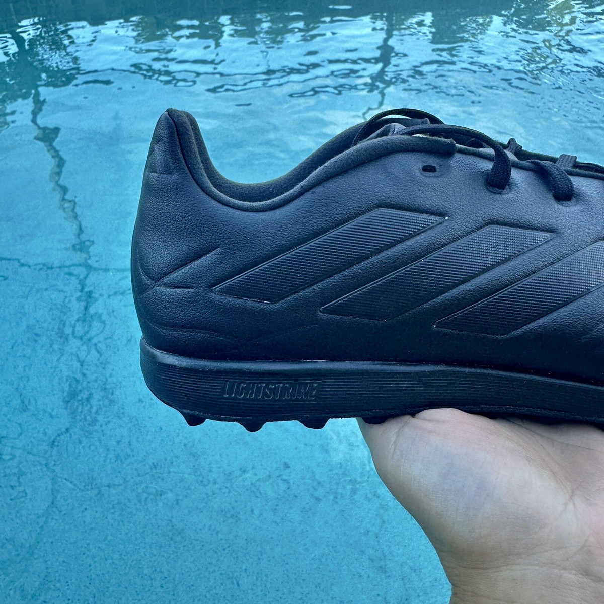 Adidas Copa Pure.3 TF Men's Turf Soccer Cleats Black ID4321 Adidas Copa Pure.3 TF Men's Turf Soccer Cleats Black ID4321