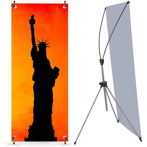 "Nuevo y Premium Ajustable Marco X Banner Soporte 2 EN 1 de 24""x63"" y 30""x72" - Imagen 13 de 15