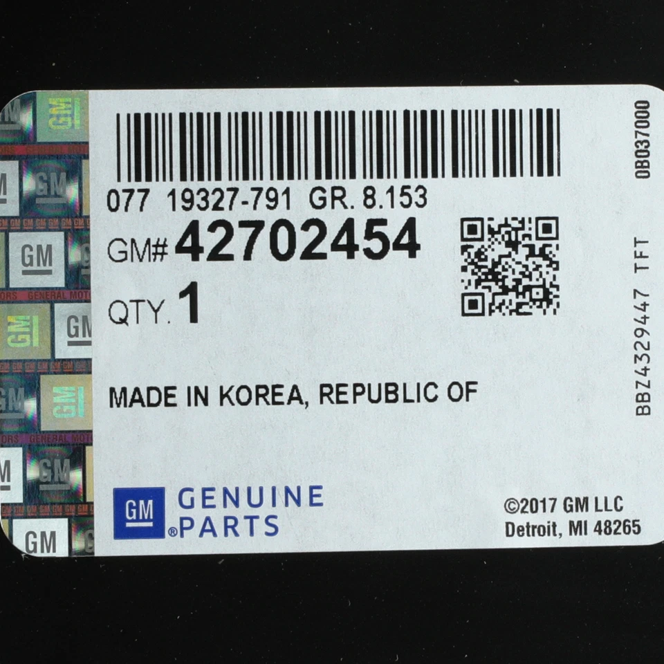 OEM NUEVO 2016-2022 Chevrolet Spark guardabarros exterior forro lado pasajero 42802436 Foto 4 de 4