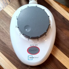 Mainstays 130W OWF45-OB Electric Heated Blanket Controller Power Cord Parts Only