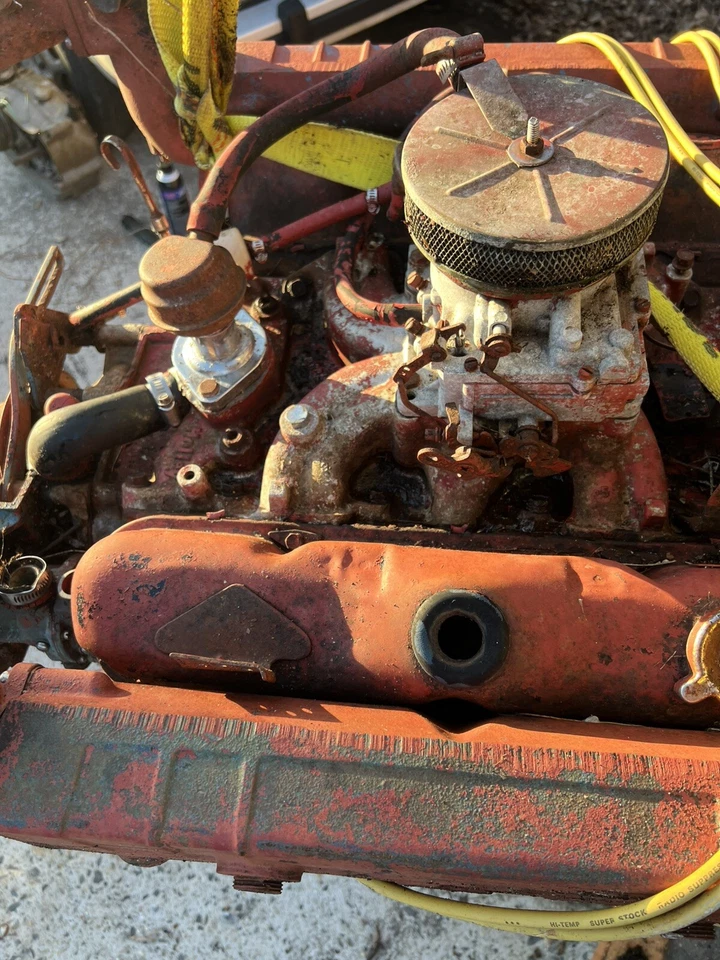 Motor marino Chrysler 318 completo - admisión Holley Street Dreams - Mopar LM318 Foto 4 de 4