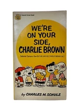 We’re On Your Side, Charlie Brown 1967 Paperback Comic Book by Charles M. Schulz