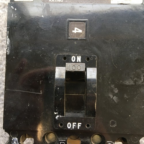 Square D FA34100 I-Line Circuit Breaker 100A 3 Pole 600V FA 100 A BLACK - Afbeelding 4 van 16