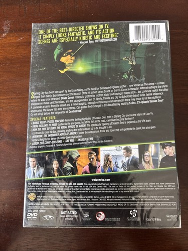 ARROW COMPLETE SEASON 2 BRAND NEW SEALED DVD - Picture 2 of 2
