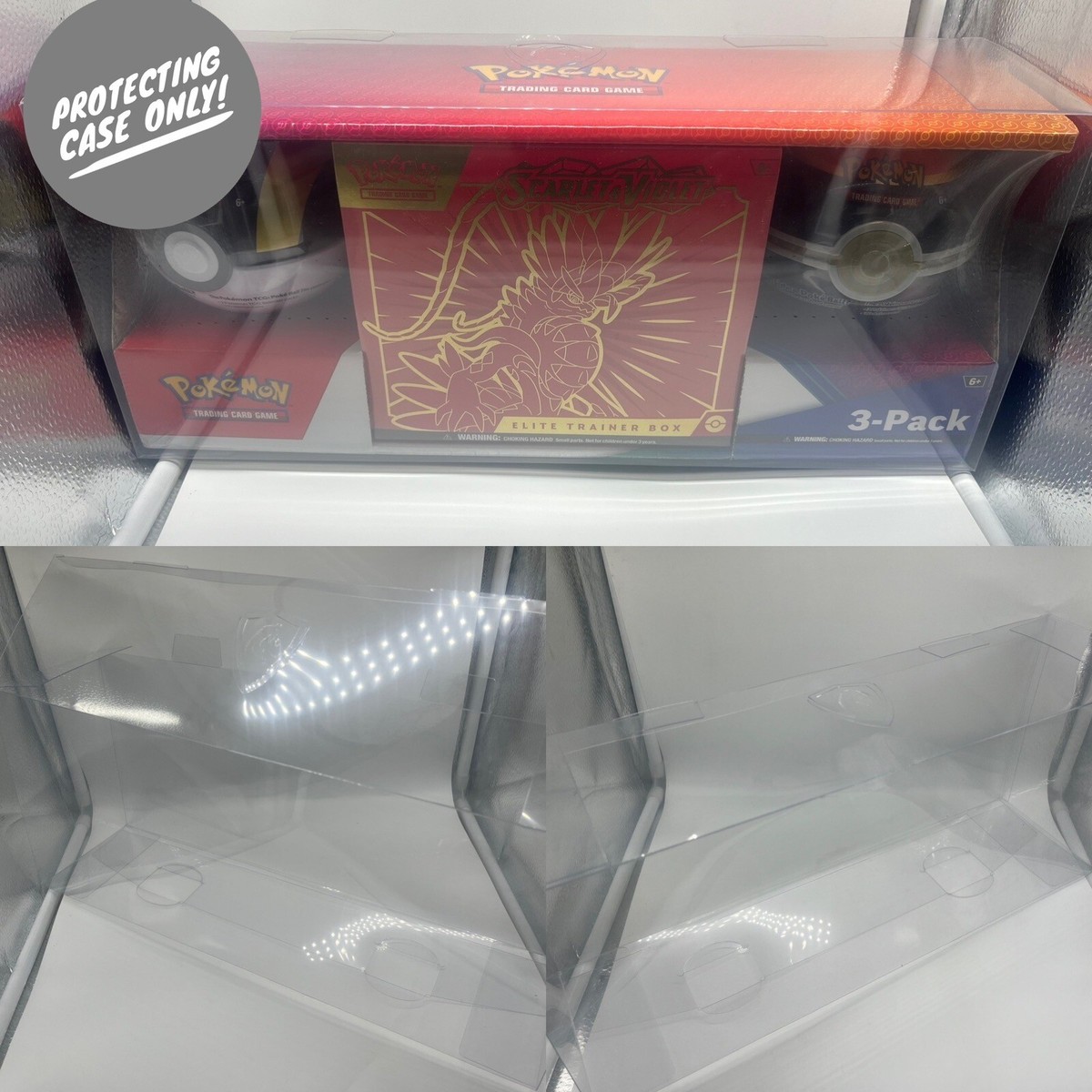 Protecting cases for Costco Pokemon Collectors 3-pack | eBay Protecting cases for Costco Pokemon Collectors 3-pack | eBay