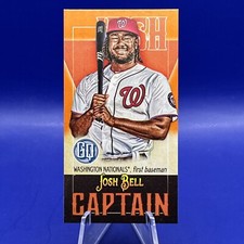 Josh Bell 2021 Gypsy Queen Captain Mini Card