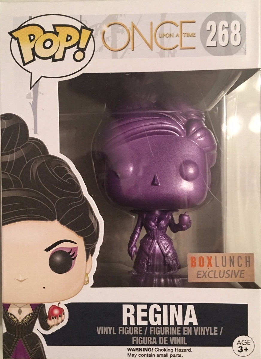 Funko Pop! #268 Once Upon A Time Purple Metallic Regina Box Lunch