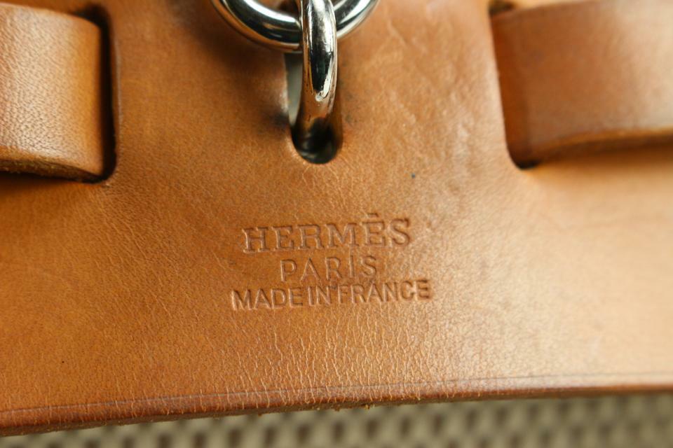 Hermès Beige x Brown Toile Sac a Doc Herbag Backpack 2-in-1 Set 26h131s Hermès Beige x Brown Toile Sac a Doc Herbag Backpack 2-in-1  main image 4