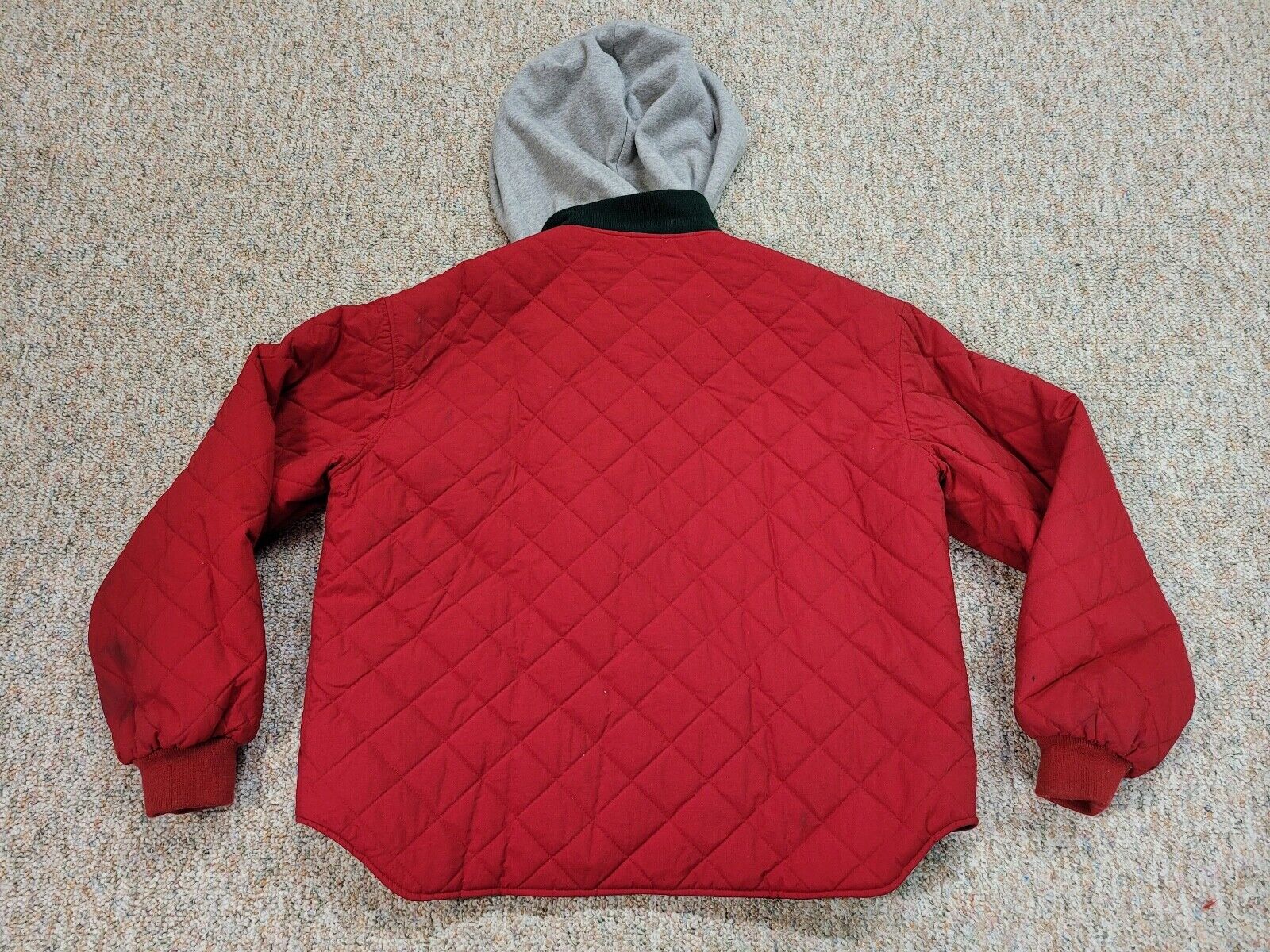Vtg Polo Ralph Lauren Jacket Mens XL Red Quilted … - image 15