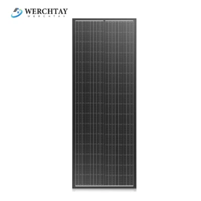 WERCHTAY 130W 18Volt Solarpanel Solarmodul Monokristallin für Wohnmobil Dächer 18BB