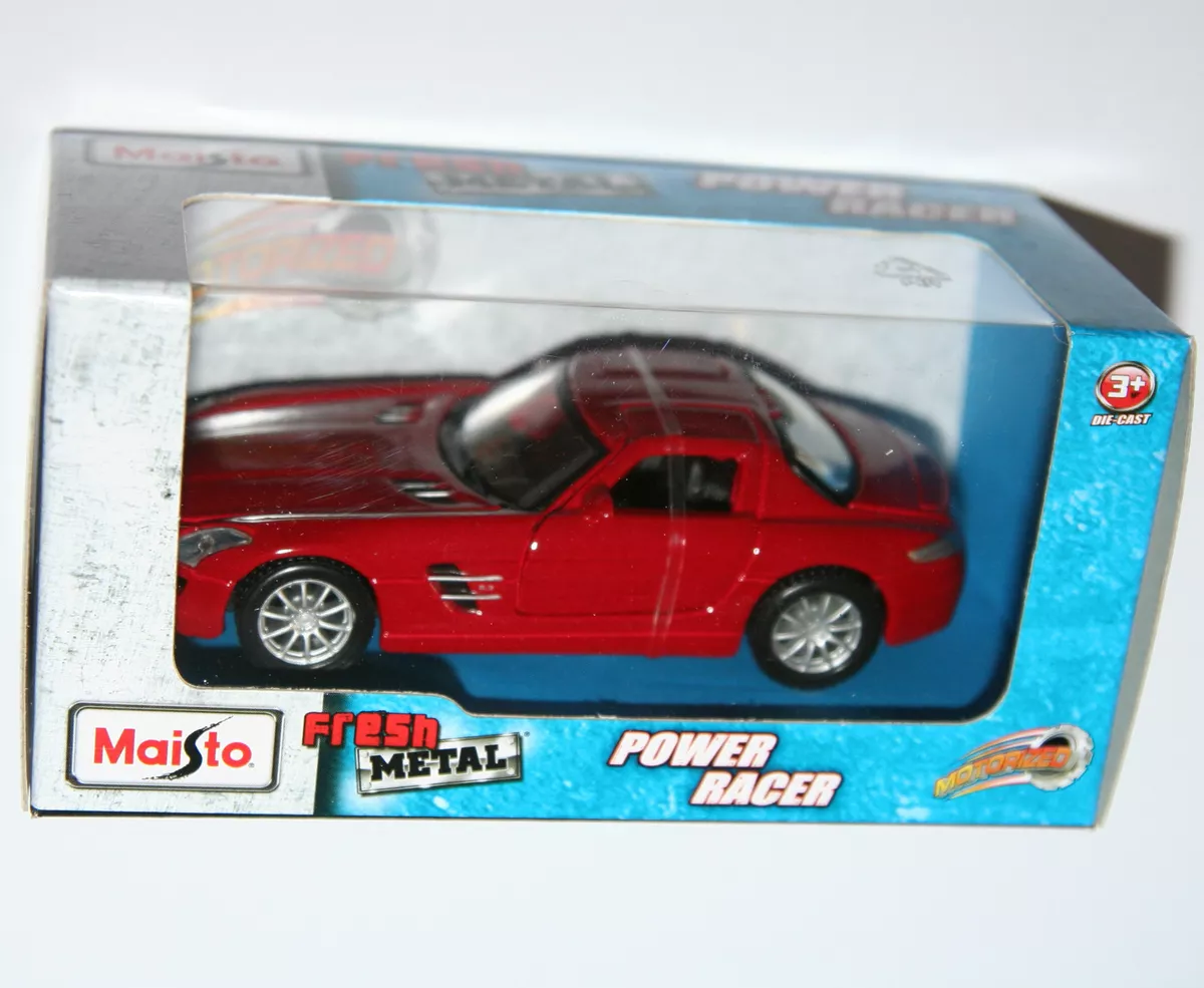 Maisto MERCEDES BENZ SLS AMG Claret Fresh Metal Model Scale