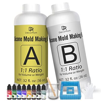 Silicone Mold Making Kit Gallon Kit Translucent Liquid Silicone
