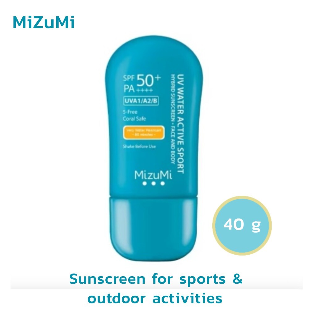 MiZumi UV Water Active Sport Face and Body Sunscreen SPF50+