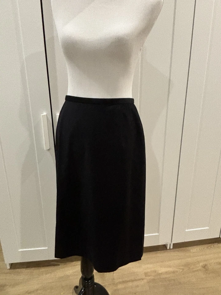 FALDA LÁPIZ HASTA LA RODILLA EDDIE BAUER CORDEROY TALLA 16 forrada mezcla lana