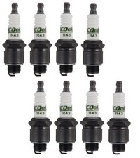 Set Of 8 Spark Plugs AcDelco For Chevy Blazer GMC F350 International Scout II V8