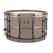 Ludwig LU0814 Universal Brass Snare Drum 14x8 w/Black Hardware