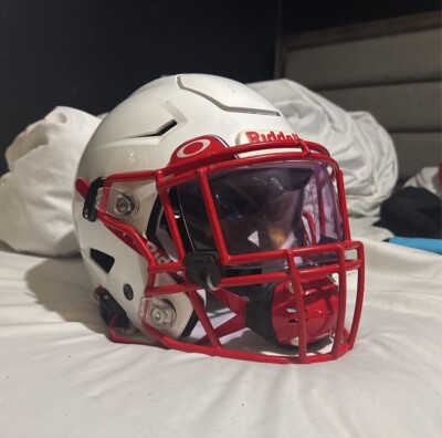 Riddell SPEED FLEX ヘルメット Medium Riddell SpeedFlex ADULT Helmet - Light Gray SF-2BD Facemask