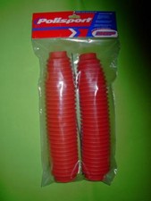 @ Yamaha TT600 TT 36A 59X 3SW Polisport Faltenbälge Gabelschutz rot Gummibalg