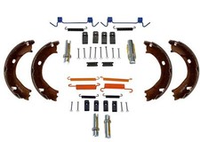 Fits Ford GM Dodge Hummer Parking-Emergency Brake Shoe Set with Hardware