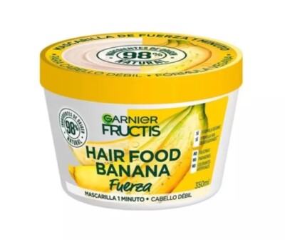  Garnier Fructis Hair Food Strength Mask Banana 350 ML