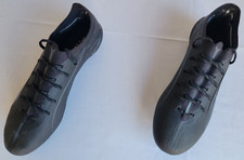 Mens Size 8 Black Grey Silver Puma Ultra 5 Ultimate FG Soccer Cleats 107683-02