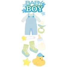 Jolee's Baby Boy Scrapbook Stickers - NIP Free Shipping SPJJ198