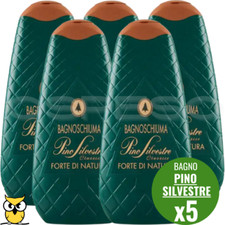 PINO SILVESTRE BAGNO SCHIUMA CLASSICO FORTE DI NATURA 750ML 5 PEZZI