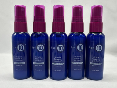 New It's A 10 (5 Pack) Miracle Leave-In Product (Limited Edition) 2oz/59.1ml