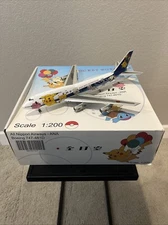 ANA All Nippon Airways 1:200 Boeing 747 Pocket Monsters (Pokémon) Livery