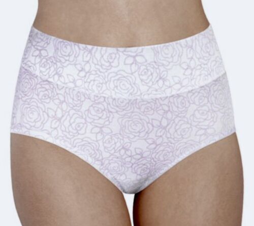 Bali Passion For Comfort Slip Höschen Rosenmuster weiß flieder NEU Damen XL 8