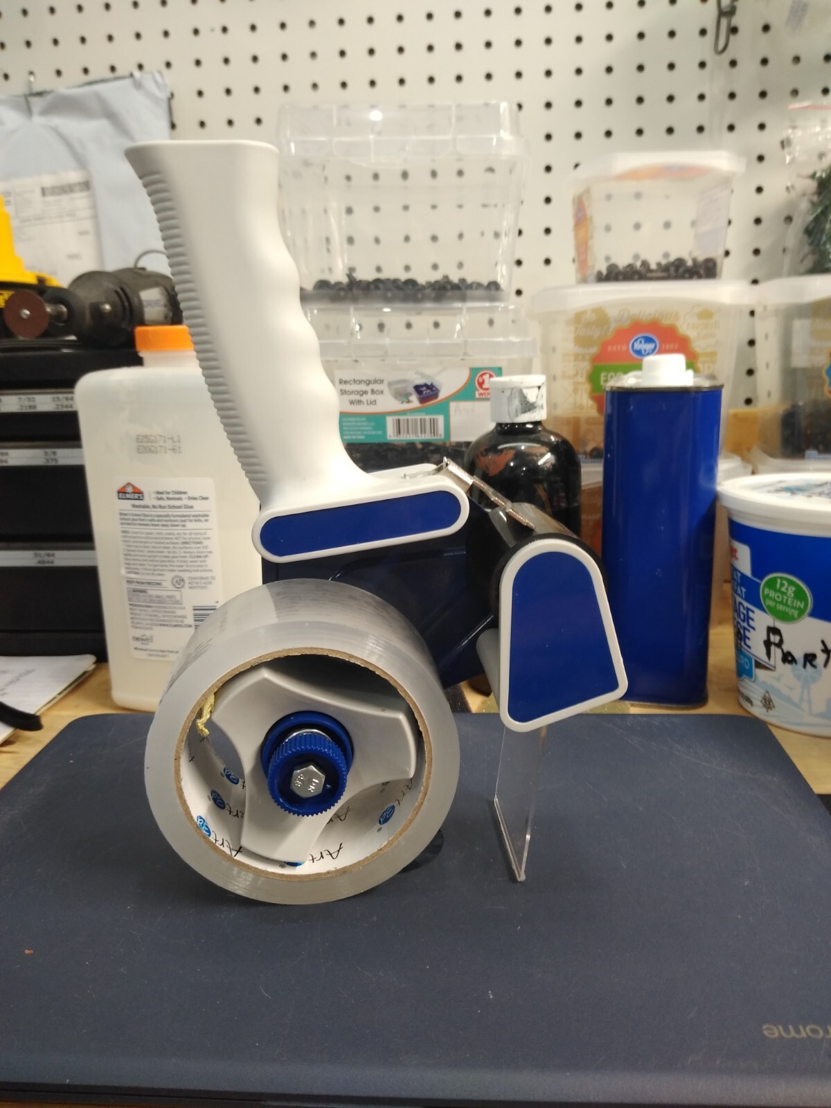 Shipping Tape Dispenser With 1 New Roll Of Tape-image