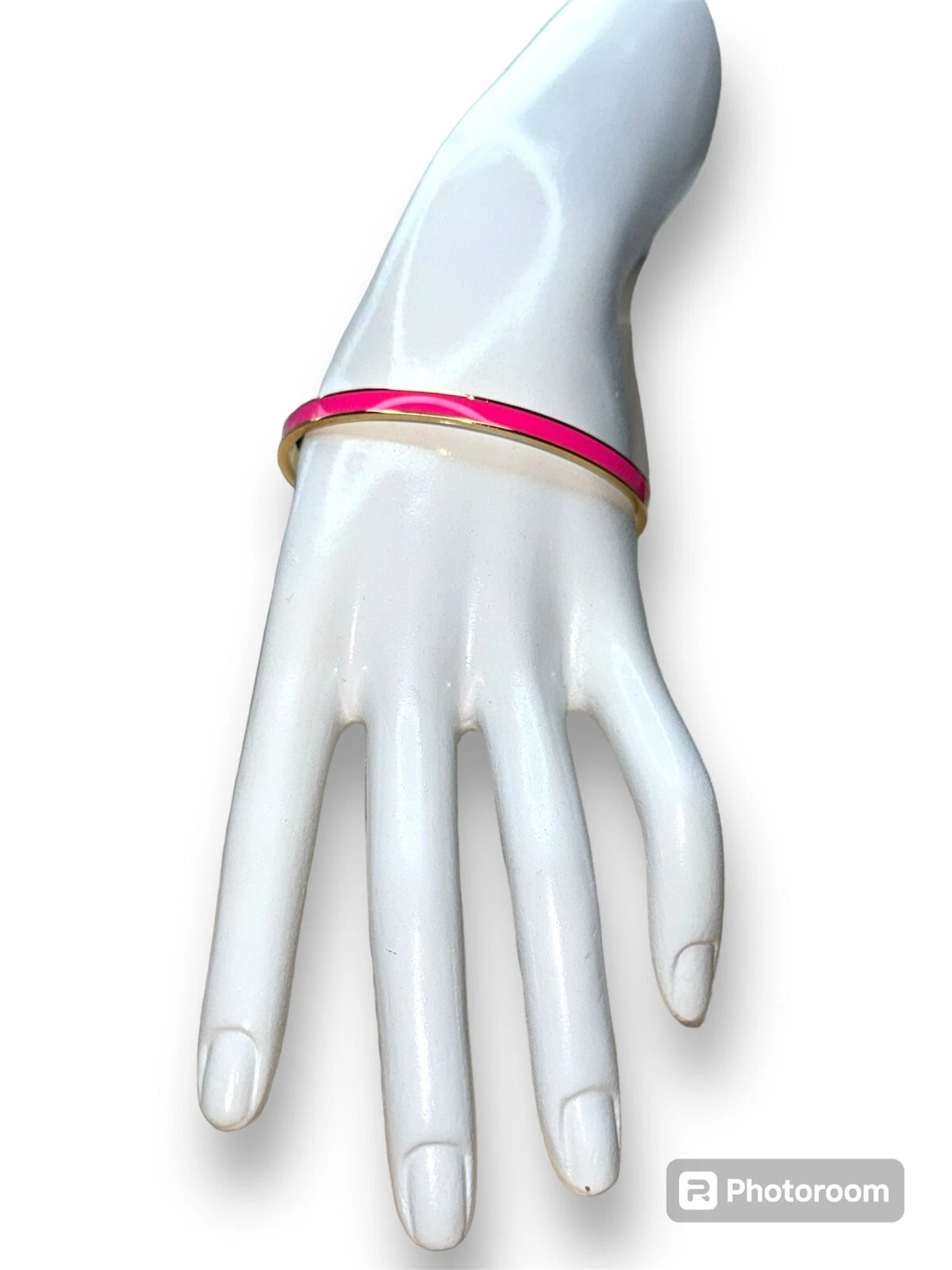 Bracciale Kate Spade Hot To Trot Idiom Bracciale Smalto Rosa su Tono Oro