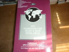 1997 FORD MUSTANG LINCOLN TOWN CAR MARK VIII ESCORT PROBE FACTORY SPEC MANUAL