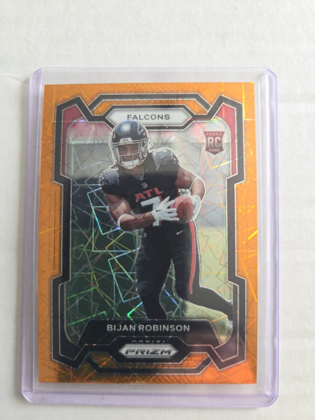 2023 Panini Prizm - Rookies Bijan Robinson #305 Lazer Prizm (RC)