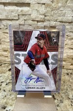 2023 Topps Update Series - Baseball Stars Autographs Logan Allen #BSA-LA...