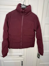 Art Class Girls Puffer Coat Purple Burgundy Winter Jacket ZIP XL 14-16