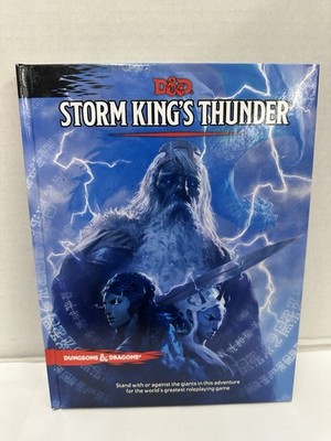 Storm King's Thunder Dungeons & Dragons D&D 5E Adventure Module Rulebook RPG