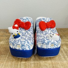 Crocs Hello Kitty 50th Anniversary Siren Clog Blue Glitter White High M9 W11