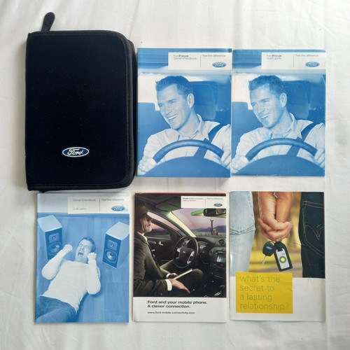 FORD FOCUS 2008-2013 BETRIEBSANLEITUNG+RADIO HANDBUCH+KURZANLEITUNG+MAPPENPAKET