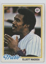1978 Topps Elliott Maddox #442 1oa8