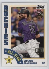 2019 Topps 1984 Baseball All-Stars 150th Anniversary 27/150 Charlie Blackmon 0q3