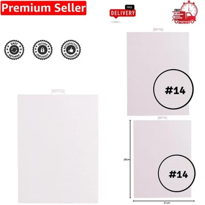 Quality 14 Count Flexible Plastic Canvas for Cross Stitch & Needlework - Image 1 of 4